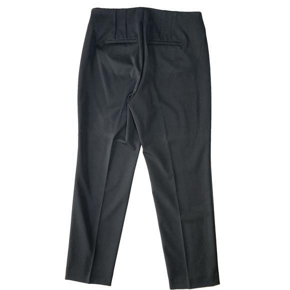 Talbots Pants Womens Size 4P Petite Curvy NEW Black Straight Career Office Wear - Picture 2 of 11
